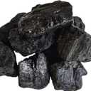 2 lb Black Tourmaline Bulk Raw Crystals and Healing Stones for Tumbling, Wire Wrapping, Wicca Reiki,Meditation