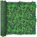 ODTORY Artificial Greenery Wall, 6FT x 12FT(72 SQFT) Fake Plant Roll