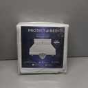 Protect-A-Bed Essential Zippered Mattress Encasement Queen, 100% Waterproof Top, Bed Bug Resistant, Dust Mite Barrier Mattress Encasement, Breathable & Quiet, Antimicrobial, Fits 6"-11" Mattresses (White)