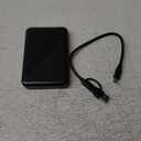 1TB Ultra Slim Portable External Hard Drive USB 3.1 Type C HDD Storage for PC, Mac, Laptop, PS4, Xbox One (1TB)