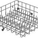 Upgraded 5304535380 Dishwasher Upper Rack Replacement Parts for Frigidaire Kenmore Dishwasher Rack FFCD2413US4A FBD2400KB12B Upper Dishrack Assembly Frigidaire Crosley Dishwasher Top Rack Rollers