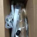 Ingenuity Simple Comfort Compact Baby Swing, Rotating Seat Swings in 3 Directions, 6 Speeds, 8 Melodies & 3 Nature Sounds, Ages 0-9 Months, Up to 20 Pounds - Pink