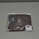 SUUKSESS Women Sexy Mesh Sheer Crop Tank Tops Sleeveless Ruched Going Out Tops (Small, Mocha)