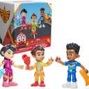 Disney Junior Firebuds Action Figures Gift Pack with 3 Collectible Kids Toys: Bo, Jayden and Violet and Accessories, for Ages 3 and up