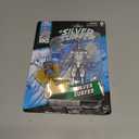 Marvel Legends Series Silver Surfer, Silver Surfer #1 (1968) and Fantastic Four Comics-Inspired Collectible 6-Inch Scale Action Figure with Character-Sized Comic Accessory