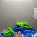 Step2 Rain Showers Splash Pond Water Table, Kids Water and Sand Activity Sensory Playset, Summer Outdoor Toys, 13 Piece Water Toy Accessories, For Toddlers 1.5+ Years Old, Blue & Green