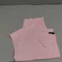 Forever 21 Women's Off The Shoulder Short Sleeve Sweater with Rib Waist (Large, Pink)
