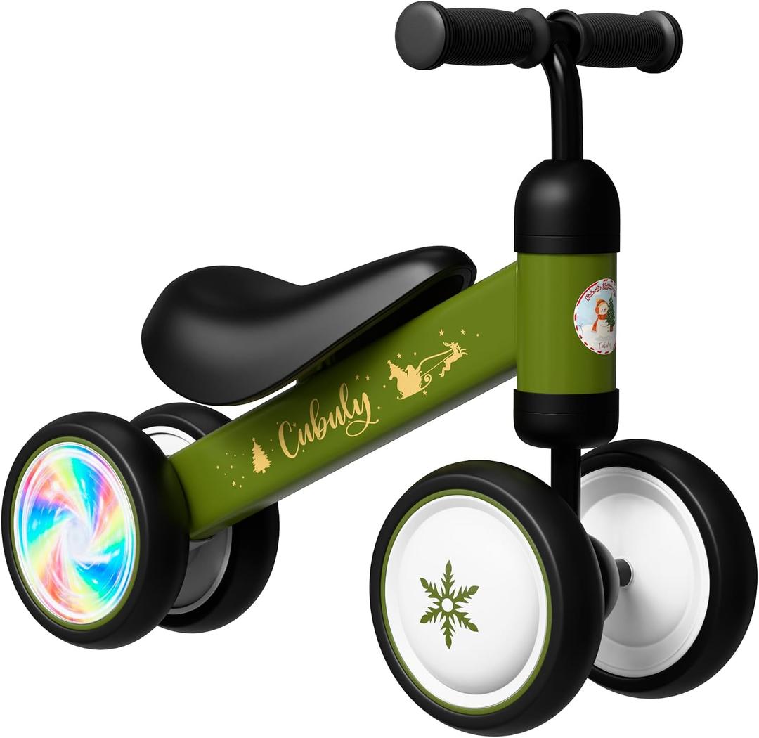 Baby Balance Bike for 1-3 Year – First Birthday Boy Girl Gifts 12-36 Month Mini Bike|Colorful Lighting Wheels|Ride on Toys |Toddler Balance Bike 1-3 Indoor/Outdoor Bike