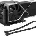 PCIe 4.0 x4 64Gbps eGPU Dock with 19.7in SFF-8611 OCuLink Cable, OCuLink SFF-8612 8311 to PCIe x16 External GPU Dock for Laptop & Mini PC, External gpu Enclosure Supports External Graphics Card