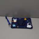 Wazzasoft for iPad A16 Case - for iPad 10th Generation Case Boys Cute Astronaut Cover Kawaii 3D Cartoon Cool with Rotating Handle Stand + Strap Soft Silicone Funda for Apple 10/11th Gen 10.9 Inch