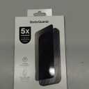 BodyGuardz Pure 3 Privacy Glass Compatible with iPhone 17 and iPhone 16 Devices, 2-Way Privacy Technology, 9H Hardness, Easy Install, Case Friendly - Black Border (for iPhone 17 Pro Max / 16 Pro Max - 6.9 inch)