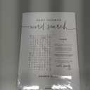 GardenCity 50 Baby Shower Word Search Game Cards, Fun Baby Shower Games for Boy or Girl, Gender Neutral - Minimalist