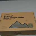 KeaBabies Baby Wrap Carrier - All in 1 Original Baby Carrier Newborn to Toddler Sling, Easy to Wear, Hands Free Bonding, Lightweight, Breathable Infant Wraps (Forest Berries) (One Size (Pack of 1))