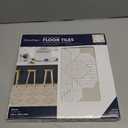FloorPops Cream Sullivan Peel & Stick Floor Tiles, FP4279