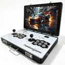 36000 Arcade Games Console 22in Screen WiFi Built-in, Portable metal HD display, retro 3D games with WiFi updates, search/save/load/hide/cheat, HDMI/VGA, for travel, parties, dorm