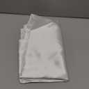 Bedsure Satin Pillowcase with Zipper, Similar to Silk Pillow Cases 2 Pack, Satin King Size Pillow Cases Set of 2, Silky & Soft Pillow Cover for Hair and Skin, Gifts for Women Men, White, 20x36 Inches