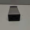 Cuisipro Stainless Steel Cheese Grater with Handle, 4 Sided Box Grater for Kitchen, Ginger Grater Dishwasher Safe, Fruit and Vegetables Slicer, Cheese Shredder for Potato, Chocolate, Parmesan, Ginger