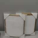 upsimples 11x14 Picture Frame with Real Glass, Ornate Vintage 11 x 14 Photo Frames for Wall Decor, Gold, 2 Pack