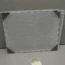 11X14 Acrylic Picture Frame for Wall, Frameless Clear Photo Frame with Scalloped Edge, No Drill Floating Frame for Diploma Certificate Degree Document & Poster/Painting/Artworks Display (1 Pack, Scalloped edge) (Gold Screw)