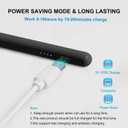 Stylus Pen for Samsung Galaxy Tab A11+/A11/A9+/A9/A8/A7 Tablet Pens for iOS/Android/Windows Stylists Pen with Dual Touch Screen Stylus Pencil (Black)