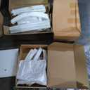 3 Pack 4/5/6 Ft Christmas Lighted Cone Tree LED Lights Changing Artificial Tree 8 Modes with Timer Dimmable for Indoor Outdoor Xmas Decor with Star Toppers for Yard Porch Backyard Patio