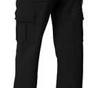 Womens Medium Waist Baggy Elastic Waist Sweatpants Casual Fleece Long Pants with Pockets Size 8