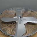 16 Inch Metal Pedestal Fan, Oscillating Standing Fan 3 Speed