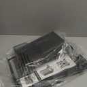 Pen Organizer for Desk, Multi-Functional Desk Organizer, Wall Mount Pen Holder with Drawer for School, Office, Home, Art Supplies, Black (Large)