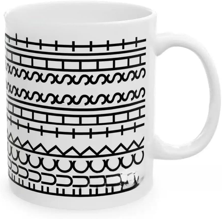 Hidden Message Coffee Mug Funny Coffee Mugs GIft for Work Bestie,White