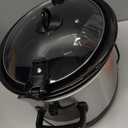 Crock-Pot 6 Quart Cook & Carry Programmable Slow Cooker with Digital Timer Stainless Steel (CPSCVC60LL-S) pack of 1