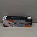 Vacuum Sealer Machine 75KPa Food with 6-in-1 Dry/ Moist Modes & Digital Timer, Compact Lightweight Design, Built-in Cutter + 10 Bags (Black Silver)