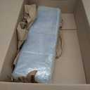 Juexica 72 x 84 Inch Plastic Strip Door Curtain Kit 0.08'' Walk in Cooler Curtains Thickness PVC Freezer Door Curtain Smooth Waterproof Hurricane Shutters Gate for Warehouse Garage Industry (Clear)