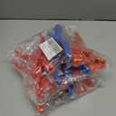 2 x 6 Pcs Crawfish Peeler, Sturdy and Practical Crayfish Shelling Device, Convenient and Smart Seafood Sheller Tool for Families and Restaurants (6, Blue/Orange/Red)