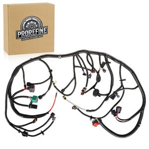 4C3Z12B637AA Upgraded Engine Wiring Harness Compatible with Ford F250 F350 F450 F550 2004 6.0L Powerstroke Diesel for Ford Super Duty 2003-2007 Replace 4C3Z-12B637-AA