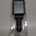 LISEN Retractable Car Charger, Gifts for Him Her, Car Adapter USB C Fast Charger, gifts for Mothers Day Travel Essentials kits Car Accessories for Men Women Gifts for iPhone 17 16 15 14 13 Samsung S26 (Grey)