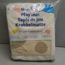 Blissful Diary Baby Play Mats for Floor, 71x59 Inch Extra Thicker & Large Soft Cushioning Foam Playmats for Babies and Toddlers, Foldable Washable Baby Crawling Mat for Playpen, Earth Tones Design