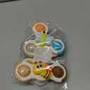 ALASOU 3PCS Pop Suction Cup Spinner Sensory Airplane Travel Toys for 1 Year Old Boy Girl Infant Toddlers|Novelty Spinning Tops 12 18 Months|1 2 Year Old Boy Birthday Gift|Baby Bath Toy Kids Ages 1-3