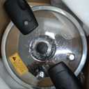 304 Stainless Steel Pressure Cooker, 7 Inch Quick Cooking Pot with Safety Valve, Mirror Polish Interior, Bakelite Handles