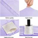 BDDC Table Covers for 6 Foot Tables, Light Purple Washable and Wrinkle Resistant Stretch Tablecloths Rectangle 6ft for Events, Wedding, Banquets, Parties