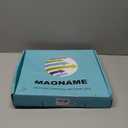 MAONAME Round Charger Plates Set of 6, 13 Inch Brown Charger for Dinner Plates, Farmhouse Faux Wood Plate Chargers, Rustic Table Chargers for Weddings, Party