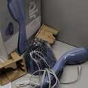 Infiniti PRO by CONAIR Steam Therapy Hair Steamer, Portable Styling Tool with 7-Inch Diffuser Attachment, 30-Second Heat-Up, Penetrating Steam for Detangling, Reshaping, and Volumizing Curls, Blue