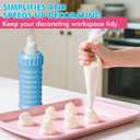 3 x Piping Bag Dispenser - Piping Bag Organizer, Fit 8" - 16" Piping Bags, Simplify Your Decorating Work