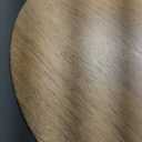 Kate and Laurel Foxford Modern Tiered Round Drink Table, 12 x 12 x 30, Light Natural, Transitional Two-Tier Circle Plant Stand for Use as Living Room Pedestal Table or Small Bedroom Nightstand