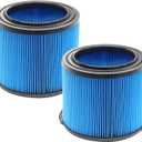 2 Pack Replacement for VF3500 Ridgid Shop Vac Filters 4 Gallon, 3-Layer Wet/Dry Filters Compatible with Ridgid 3-4.5 Gallon Vacuum Cleaner