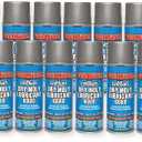 Crown Dry Moly Lubricant Aerosol Spray, 11.6 Oz, Pack of 12 Cans