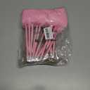 Motthjcw 24 Pack Halloween Witch Pens, Princess and Witch Party Favors, Witch Party Decorations, Fluffy Pink Pom Puff Ballpoints & Striped Witch Broom Ballpoints, Cute Pens Pink Office Supplies