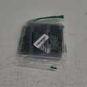 Sotiff 600 Pieces 2BA Thread Plastic Dart Tips Points and 600 Pieces Rubber O Ring with a Storage Box for Dart Shaft Part Replacement