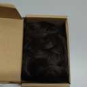 REECHO 9" Short Ponytail Extension, Classic Loose Curly Wavy Claw Clip Pony tails Hair Extensions HP001 Hairpieces for Women (Dark Brown)