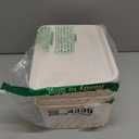 10 Pack Small Plastic Storage Bins with Lids, Stackable Plastic Storage Baskets for Organizing with Handles, Organizer Bins with Labels for Room, Craft, Containers for Pantry Organizers and Storage (Cream White)