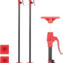 GCCSJ Cabinet Jack Support Pole, 45-114 Inch Adjustable Heights Support Pole, Cabinet Jacks for Drywall Jack Installing Cabinets Third Hand Tool 154 Lb Capacity
